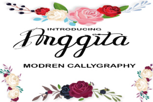 Anggita Font Review: A Script Handwritten Typeface for Branding