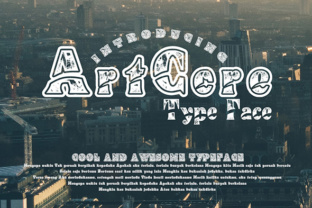 ArtCore: A Decorative Font for Creative Web Design