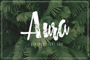 Aura Font: Handmade Script for Digital Branding