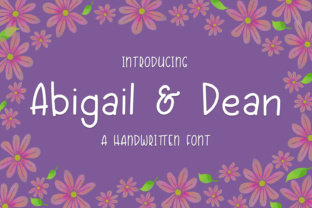Bring Charm to Your Creations with Abigail Dean Font
