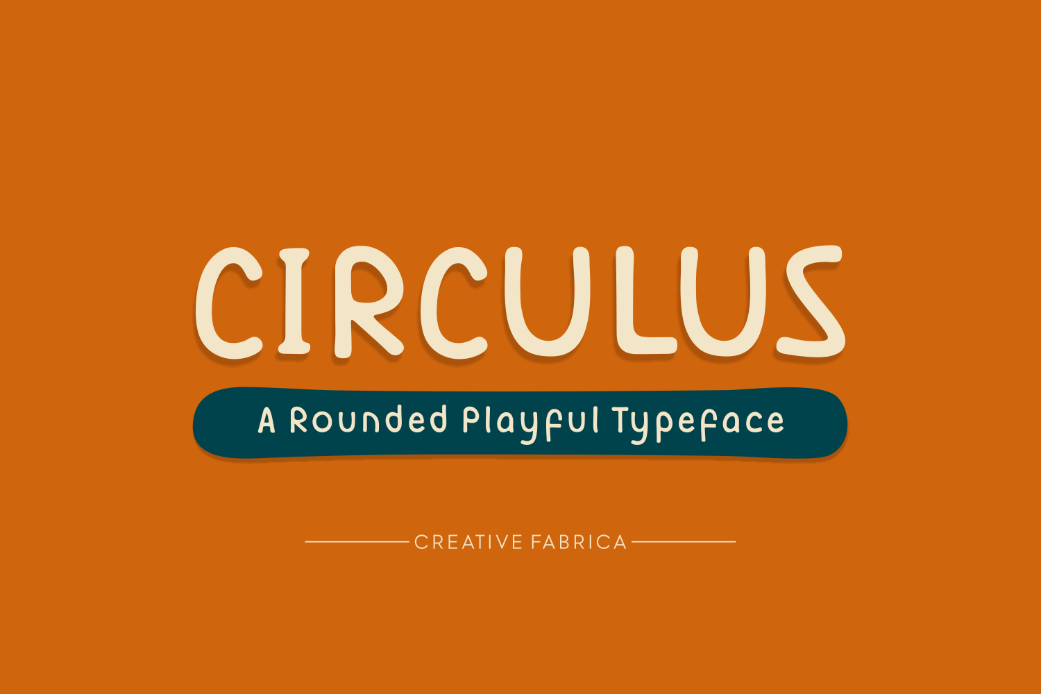 Circulus Font: A Soft Rounded Typeface for Editorial Design