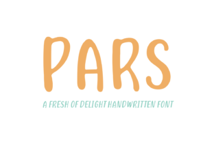 Discover Pars: A Fresh and Clean Handwritten Font