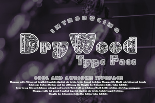 Discover the Charm of DryWood: A Perfect Font for Makers