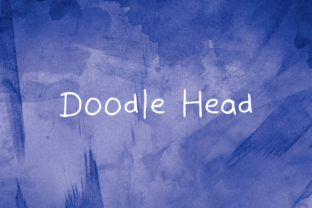 Doodle Head: A Versatile Handwritten Font for Editorial Design
