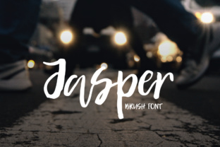 Enhance Your Web Design with Jasper, the Handwritten Brush Font