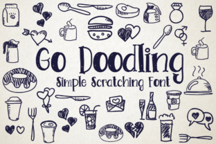 Go Doodling Font: Elevating Campaign Visuals with Hand-Drawn Charm
