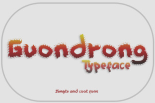 Guondrong: A Decorative Font for Eye-Catching Editorial Design