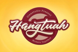 Hangtuah Font: Elevating Editorial Design with Fluid Script