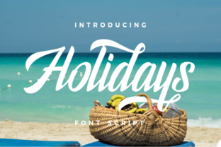 Holidays Typeface: A Maker’s Review for Handmade Products