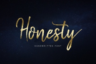 Honesty Font: Natural Brush Script for Web Design