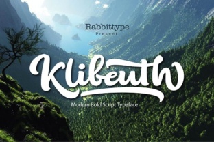 Klibeuth Font: Professional Script for Small Business Branding
