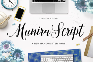 Munira Script Font: Elevating Small Business Branding