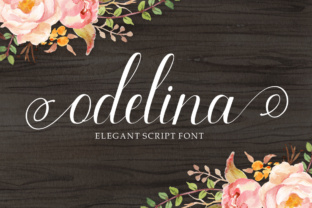 Odelina Font: Handlettered Script for Digital Marketing