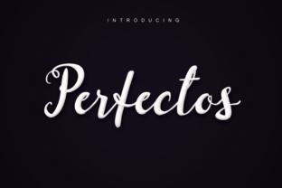 Perfectos: A Versatile Script Handwritten Font