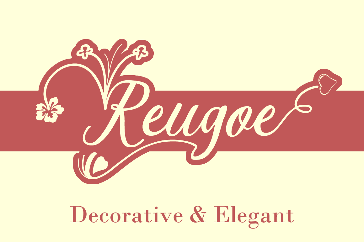 Reugoe Script Font Review for Small Business Branding