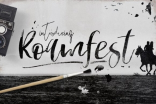 Roamfest Font: Elevating Editorial Layouts with Handcrafted Script