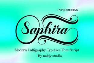 Saphira Font Review: Modern Calligraphy for Branding