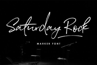 Saturday Rock Font: A Handcrafted Script for Editorial Design