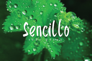 Sencillo Font: Hand Drawn Charm for Makers