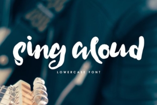 Sing Aloud Font Review: Campaign Design & Readability