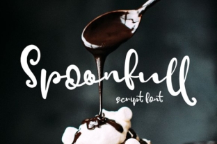 Spoonfull Font: Elevating Campaign Visuals with Handcrafted Script