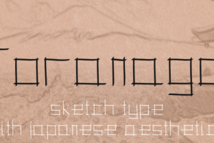 Toranaga Font: Authentic Japanese Style for Handmade Crafts